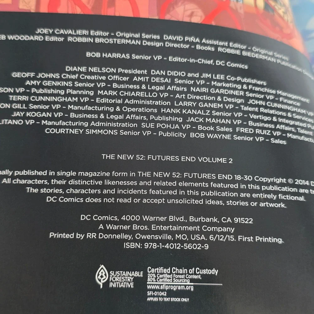 DC Comics The New 52 Futures End Volume 2 Graphic Novel‎ TPB Issues 18-30 2015